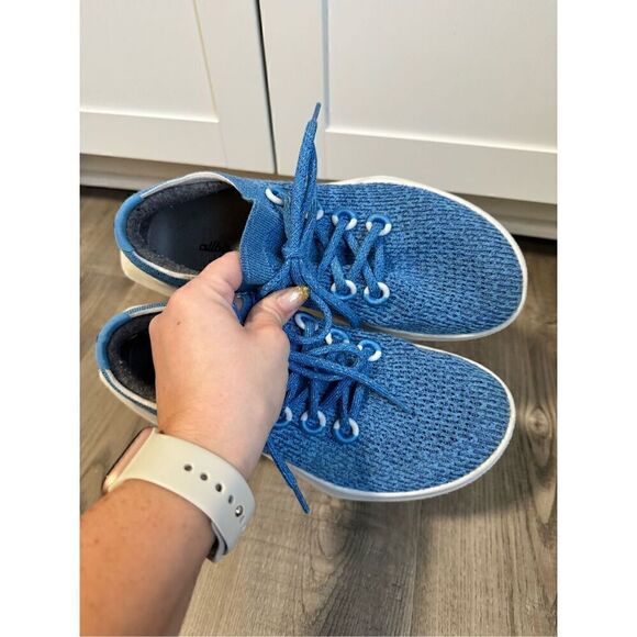 Allbirds Tree Dasher 2 Women's Size 9 Blue Comfort Running Sneakers Shoes - Picture 9 of 11